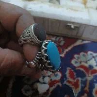 انگشتر ۶۰درصد نقره... سنگ اصلی|بدلیجات|اهواز, پادادشهر|دیوار