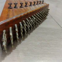 سنتور حرفه ای دو مهر قدیمی با چوب گردو