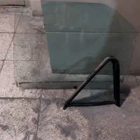 شیشه پژو۴۰۵ درب عقب سمت راننده
