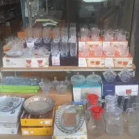 لیوان و پارچ و شیشه و بلور حراج