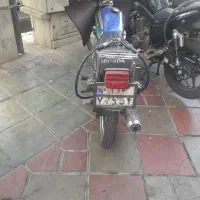 موتور هندا مزایده پلاک ملی|موتورسیکلت|تهران, دبستان|دیوار