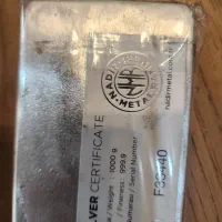 شمش یک کیلویی نقره برند نادیر ترکیه عیار ۹۹۹.۹|جواهرات|تهران, صادقیه|دیوار