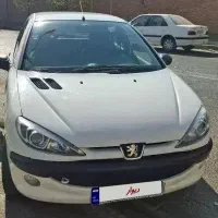 206 سفید کم کار بدون رنگ|خودرو سواری و وانت|تهران, کوی بیمه|دیوار