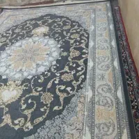 یک تخته فرش۱۲متر هزار شانه گلبرجسته طلاکوب دست دوم|فرش|تهران, افسریه شمالی|دیوار