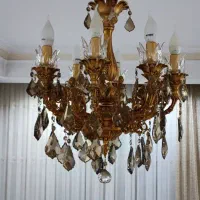 یک جفت لوستر۸شاخه|لوستر و چراغ آویز|تهران, امیریه|دیوار