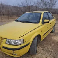 سمند تاکسیef7 مدل ۹۶ دوگانه سوز شرکتی