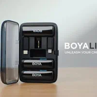 میکروفون یقه ای دوکاربر BOYA LINK 2 گارانتی 2 ساله