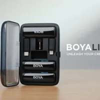 میکروفون یقه ای دوکاربر BOYA LINK 2 گارانتی 2 ساله|دوربین عکاسی و فیلم‌برداری|قم, جهان بینی|دیوار
