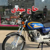 کویر125 مدل402 در حد خشک|موتورسیکلت|گنبد کاووس, |دیوار