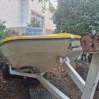 قایق یاماها بدون موتور|قایق و سایر وسایل نقلیه|چابکسر, |دیوار