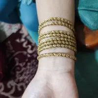 ۶ عدد النگوی کشمیری بسیار نو و محکم سایز ۳