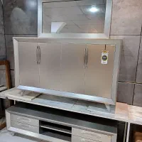 ست میزتلویزیون آینه کنسول جاکفشی مناسب جهیزیه کد۳۵|بوفه، ویترین، کنسول|همدان, |دیوار