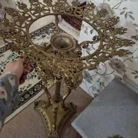 کنار سالنی ظرف میوه آلیاژ با روکش برنز|ظروف سرو و پذیرایی|چالوس, |دیوار