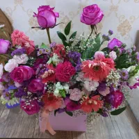 باکس گل سبد گل طبیعی