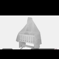 تخت گهواره کنار مادر