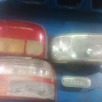 چراغ خطر عقب پراید و جلو سمت چپ