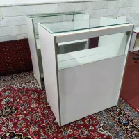 میز پیشخوان MDF، میز کانتر ، میز ویترین دار