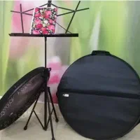 سافت کیس دف جاجیم ،چرم مصنوعی، نیم طرح ، برزنتی|سازهای سنتی|تهران, بازار|دیوار