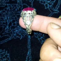 انگشتر 100٪دستسازیاقوت استار طبیعی باسختی 8|جواهرات|چگنی, |دیوار