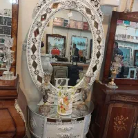 آینه شمعدان و شاخه نبات|آینه|سبزوار, پیروزی|دیوار