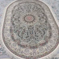 قالیچه فرش ۴ متری بیضی ابعاد۱/۵ * ۲/۲۵