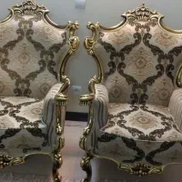 مبل سلطنتی ۷ نفره و ناهارخوری ۸ نفره|مبلمان خانگی و میز عسلی|تهران, گلستان (شهرک راه آهن)|دیوار