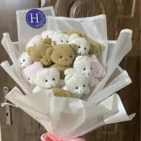 دسته گل عروسکی