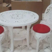 میزوصندلی سفیدپلیمری