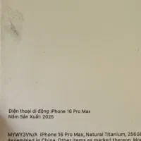 iphon 16 pro max 256 با ریجستر|موبایل|تهران, هروی|دیوار