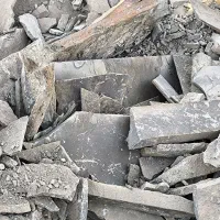 سنگ ورقه ای. فرش. لاشه نما