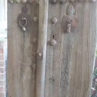 درب انتیک قدیمی