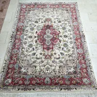 دوعدد قالیچه دستباف تبریز طرح خطیبی و علیا|فرش|تهران, شیراز|دیوار