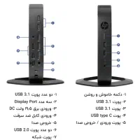 سیستم قدرتمند اچ پی T640New با رم 32 و هارد 512 m2