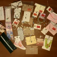 بدلیجات خارجی مناسب کادو ولنتاین گوشواره گردنبندو.