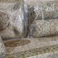 شاه نشین .خان نشین ۹ تیکه ترمه یزد|پشتی|بیرجند, |دیوار