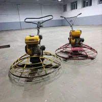 بتن ریزی کف با ماله پروانه وبرش