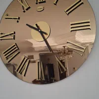 ساعت آینه ای .|ساعت دیواری و تزئینی|رفسنجان, |دیوار