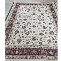 فرش ماشینی بهشتی ابریشمی هیلا،موزی T-08|فرش|خارک, |دیوار