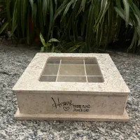 جعبه دمنوش چوبی