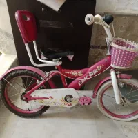 دوچرخه ۱۶ دخترانه صورتی