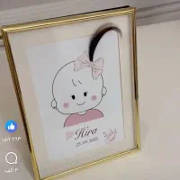 تابلوی مو کودک خودتون نقاشی