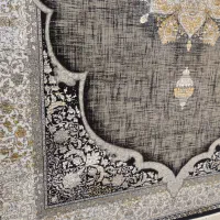 فرش ۹ متری طلاکوب ۷۰۰شانه نقشه میخک ذغالی|فرش|تهران, شهرک ولیعصر جنوبی|دیوار