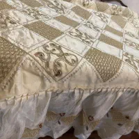 رو تختی خامه دوزی آکبند از کشور سوریه|سرویس روتختی|تهران, بهار|دیوار