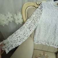 شومیز سفید نو