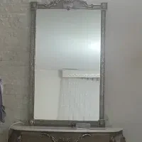 اینه شمعدان سایز بزرگ برنز فوری فروشی