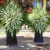 فروش تاج گل تسلیت و افتتاحیه/لیبل رنگی