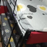 تخت دوطبقه همراه با تشک