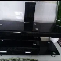 میز ال سی دی شیشه ای سالم