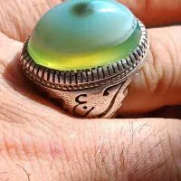 انگشتر های نقره شجر یاقوت عقیق