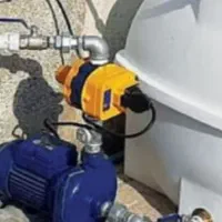 نصب منبع وپمپ آب